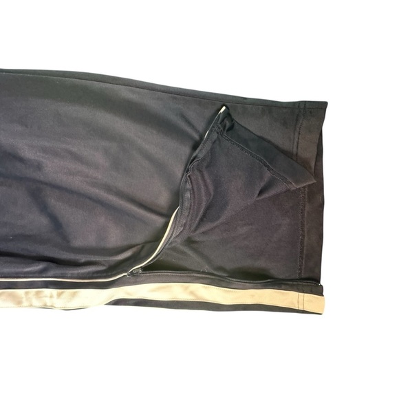 Nike Basketball Pants XXL Blue Track Warm-Up Zip Ankle Logo Striped Swoosh VTG - Picture 6 of 12